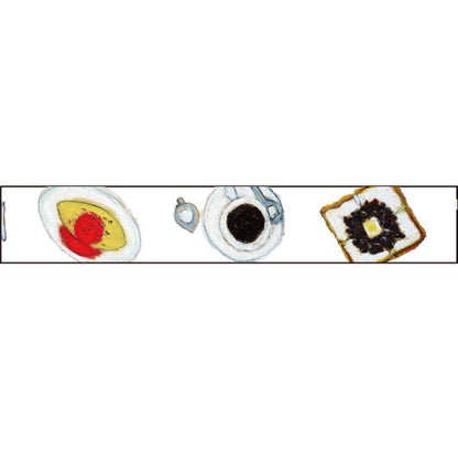 喫茶日和 15mm幅 長さ9m 1本 マスキングテープ orata.net   