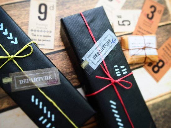 おくっ太シリーズ(40)DEPARTURE〜旅立ち〜 15mm幅 長さ9m 1本 マスキングテープ orata.net   